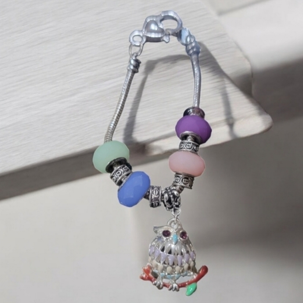 Owl Charm Bracelet